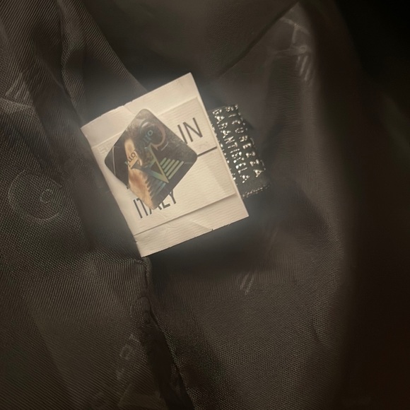 A Collezioni Authentic Leather Jacket. Brand New.